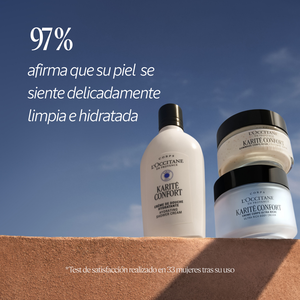 Piel delicadamente limpia e hidratada