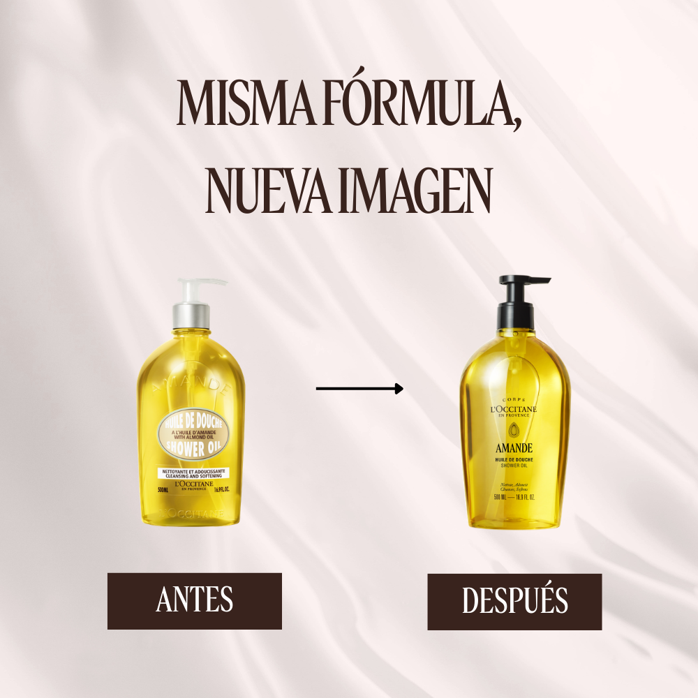Nueva Imagen Aceite de Ducha Almendra