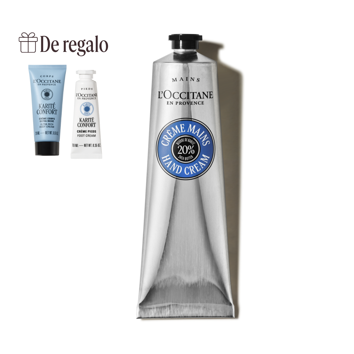 Crema de Manos Piel Seca 20% Karité