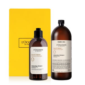 Dúo Refill Fuerza y Volumen Cabello Frágil | Regalo para mamá