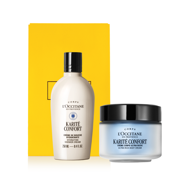 Dúo Corporal Ducha y Nutrición Karité Piel Seca