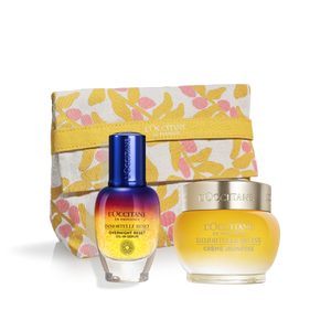 Dúo Facial Antiedad Renovador Nocturno Immortelle