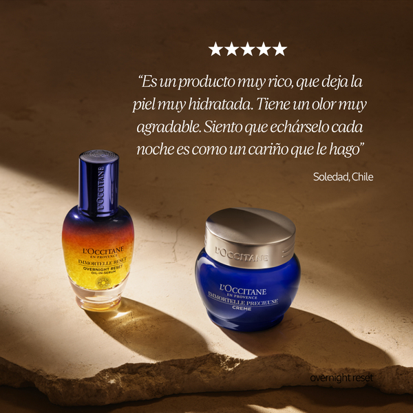 Serum Facial Antiedad Overnight Reset Immortelle 30 ml – L