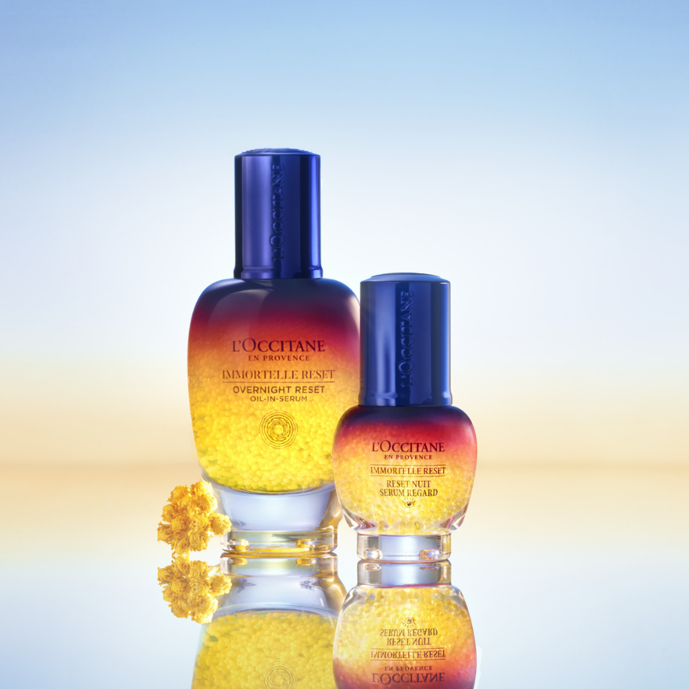 Sérum Contorno de Ojos Overnight Reset Immortelle