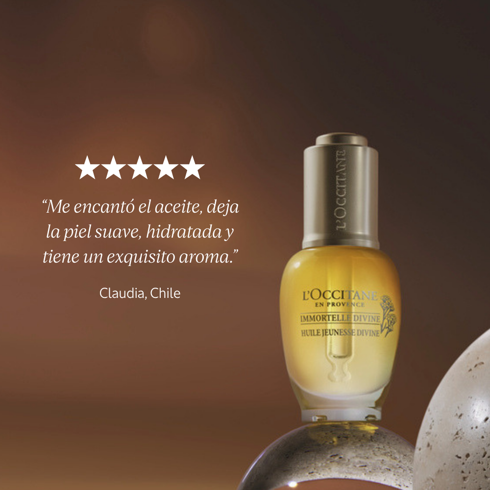 Aceite Facial Juventud Divina Immortelle