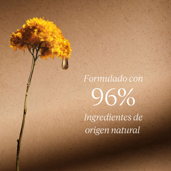 96% ingredientes de origen natural
