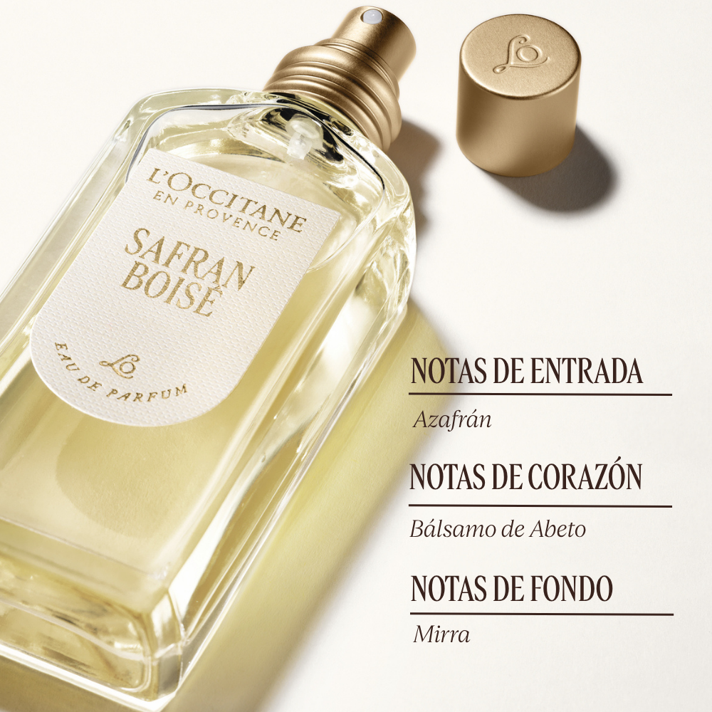 Eau de Parfum Safran Boisé LOccitane Chile