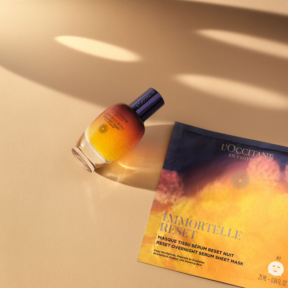 Mascarilla Facial Overnight Reset Immortelle