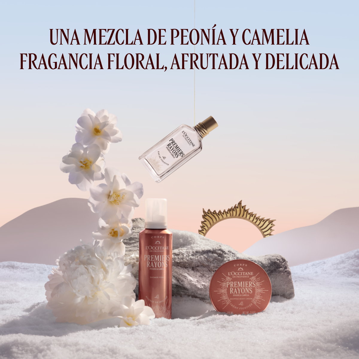 Espuma de Ducha Premiers Rayons