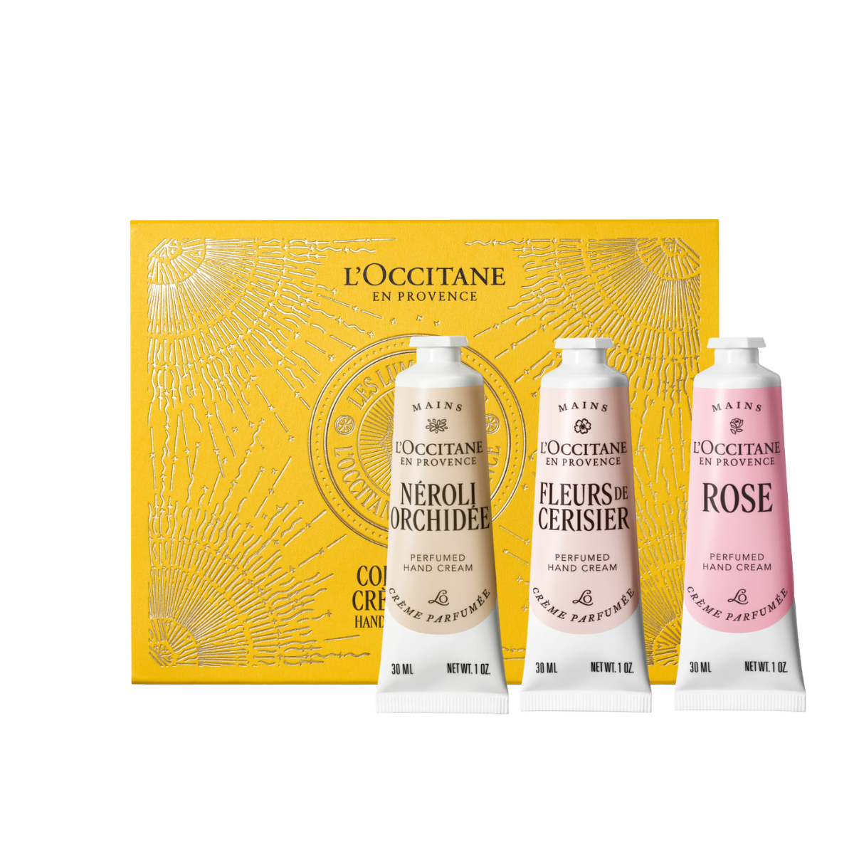 Trío Crema de Manos Florales