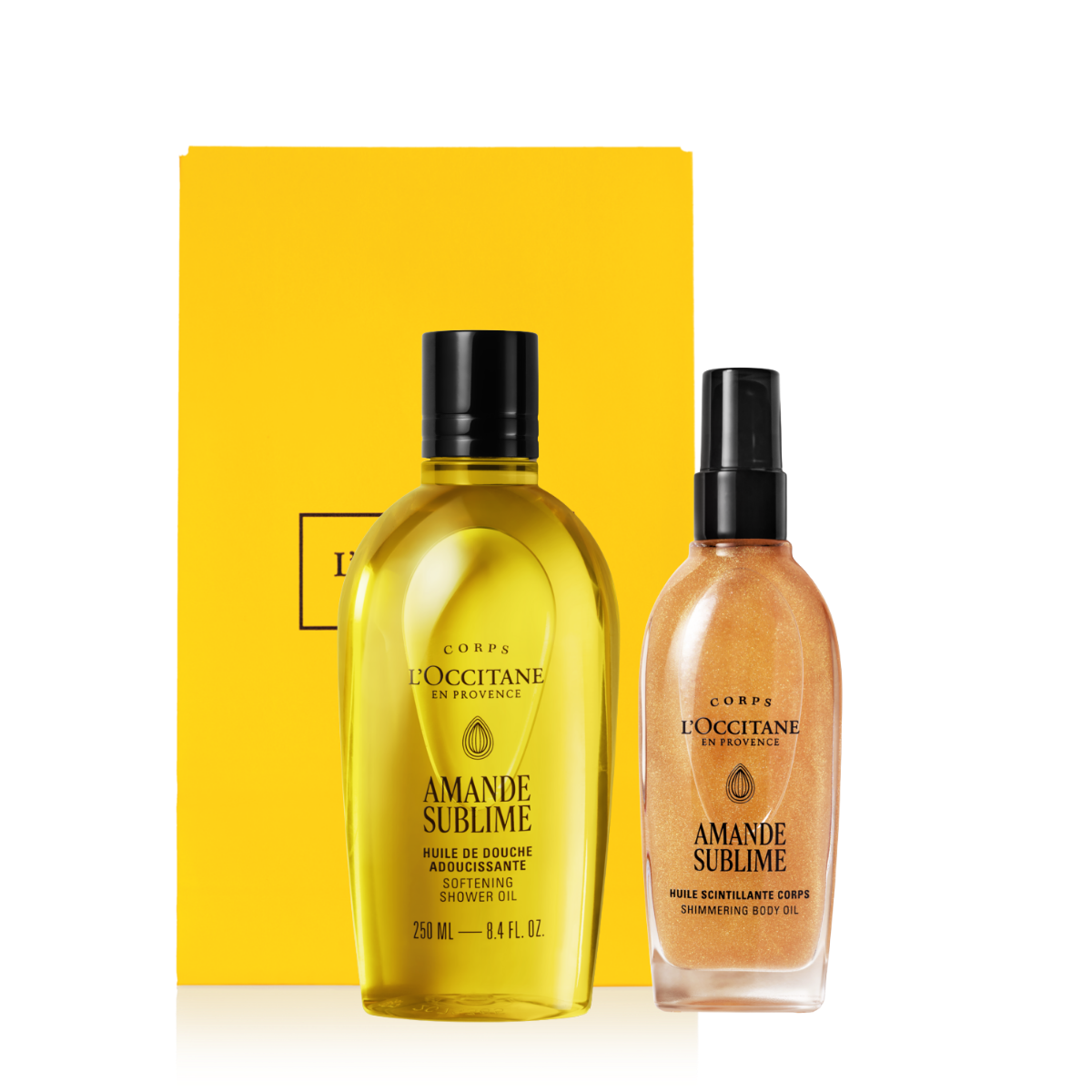 Dúo Corporal Hidratación con Brillo Almendra
