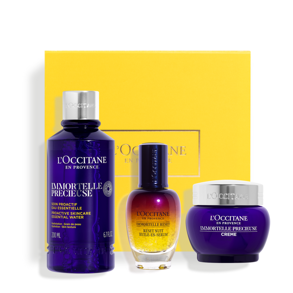 Set Facial Hidratación Preventivo Anti Edad Preciosa Immortelle II