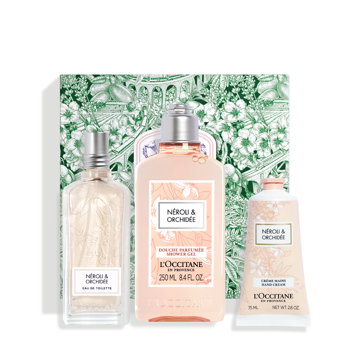 Set Fragancia Neroli & Orquídea