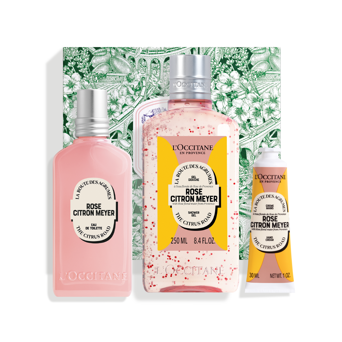 Set Fragancia Rosa Limón: Edición Limitada