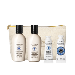 Set Travel Esenciales Karité Piel Seca