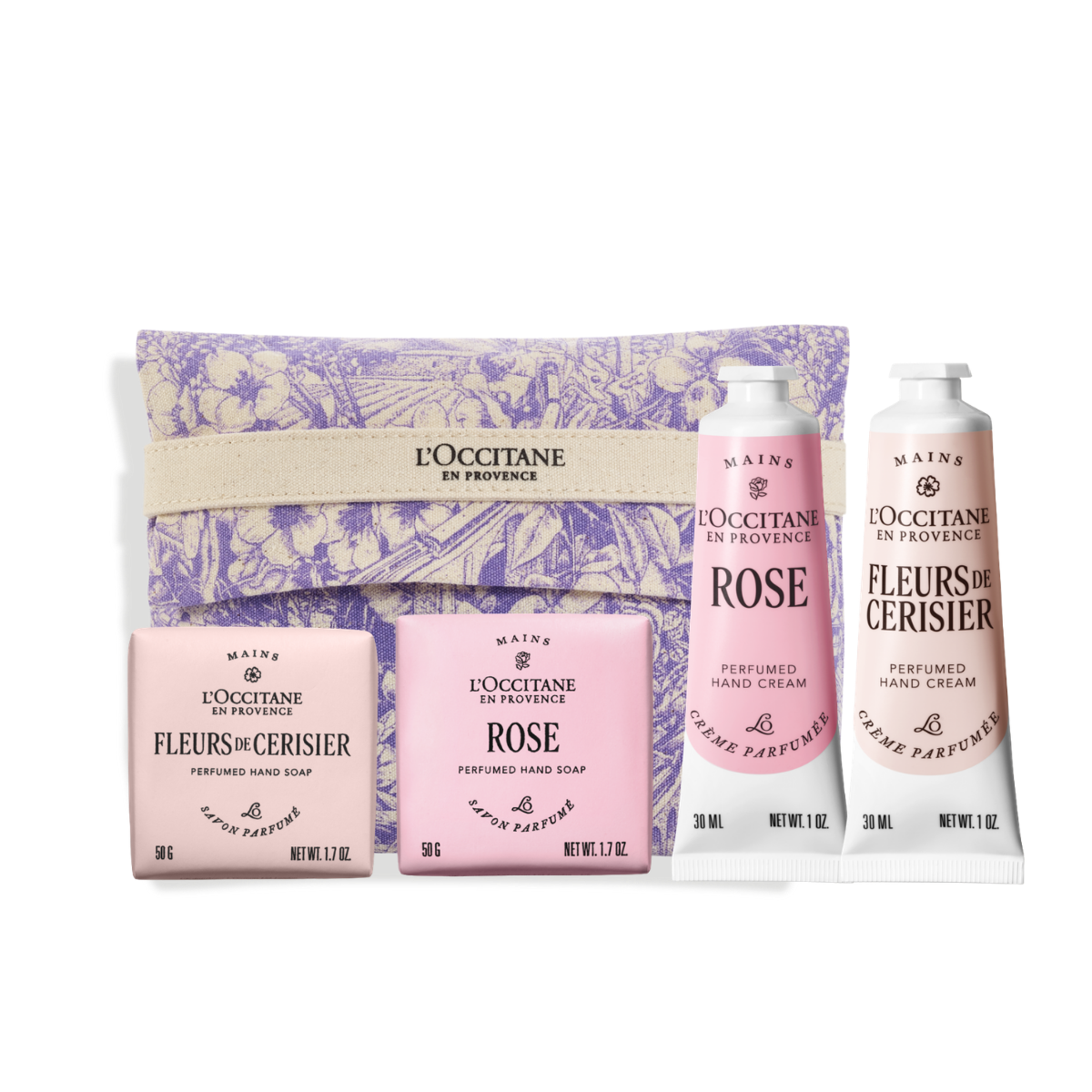 Set Esenciales Cuidado Manos Florales LOccitane Chile