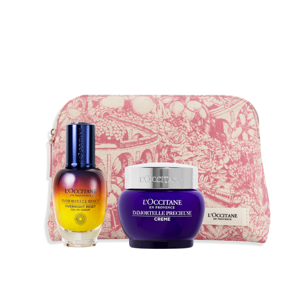 Set Facial Glow e Hidratación Immortelle