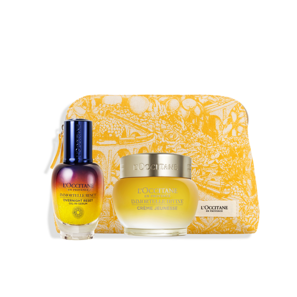 Set Facial Glow y Firmeza Immortelle
