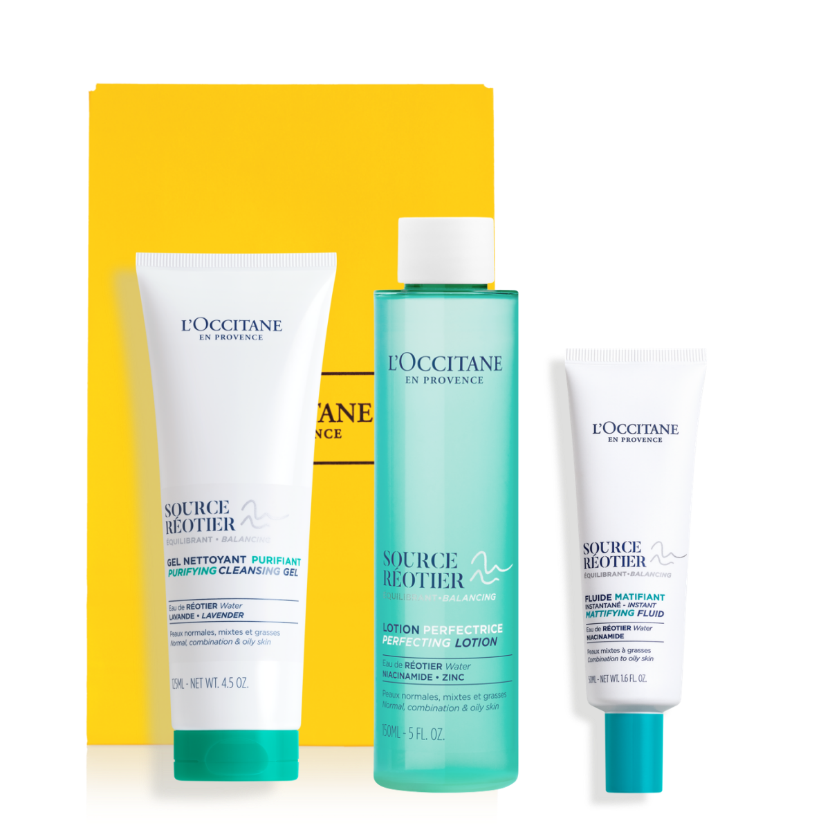 Set Facial Hidratante Piel Mixta Reotier