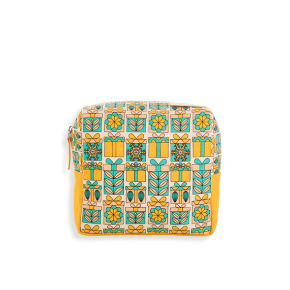 Cosmetiquero Mini Amarillo con Cierre
