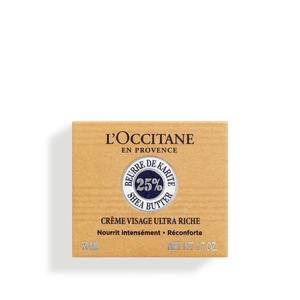 Crema Facial Ultra Rich Karité: Crema facial ultra nutritiva para pieles secas.