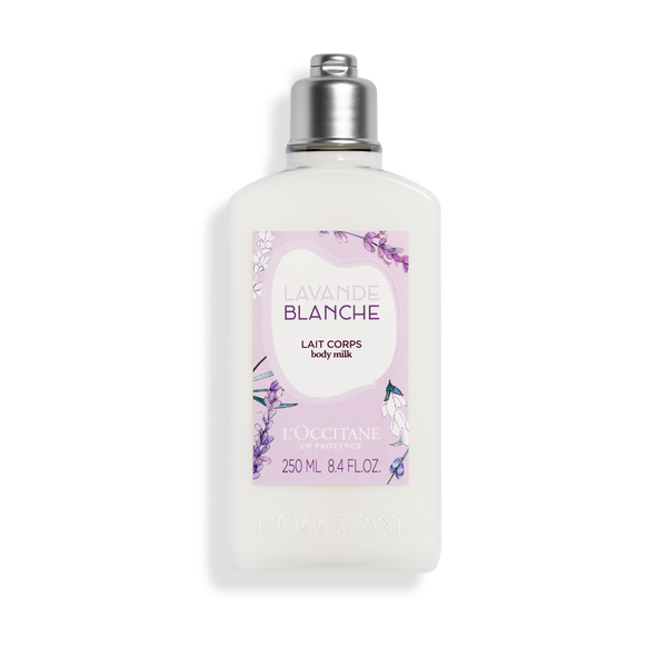 Leche de Cuerpo Lavanda Blanca