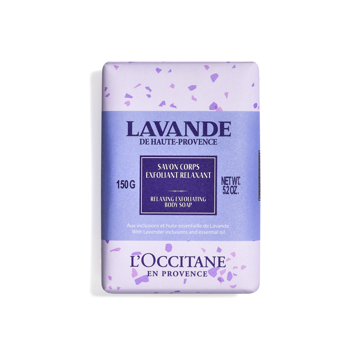 Jabón Exfoliante de Cuerpo Lavanda